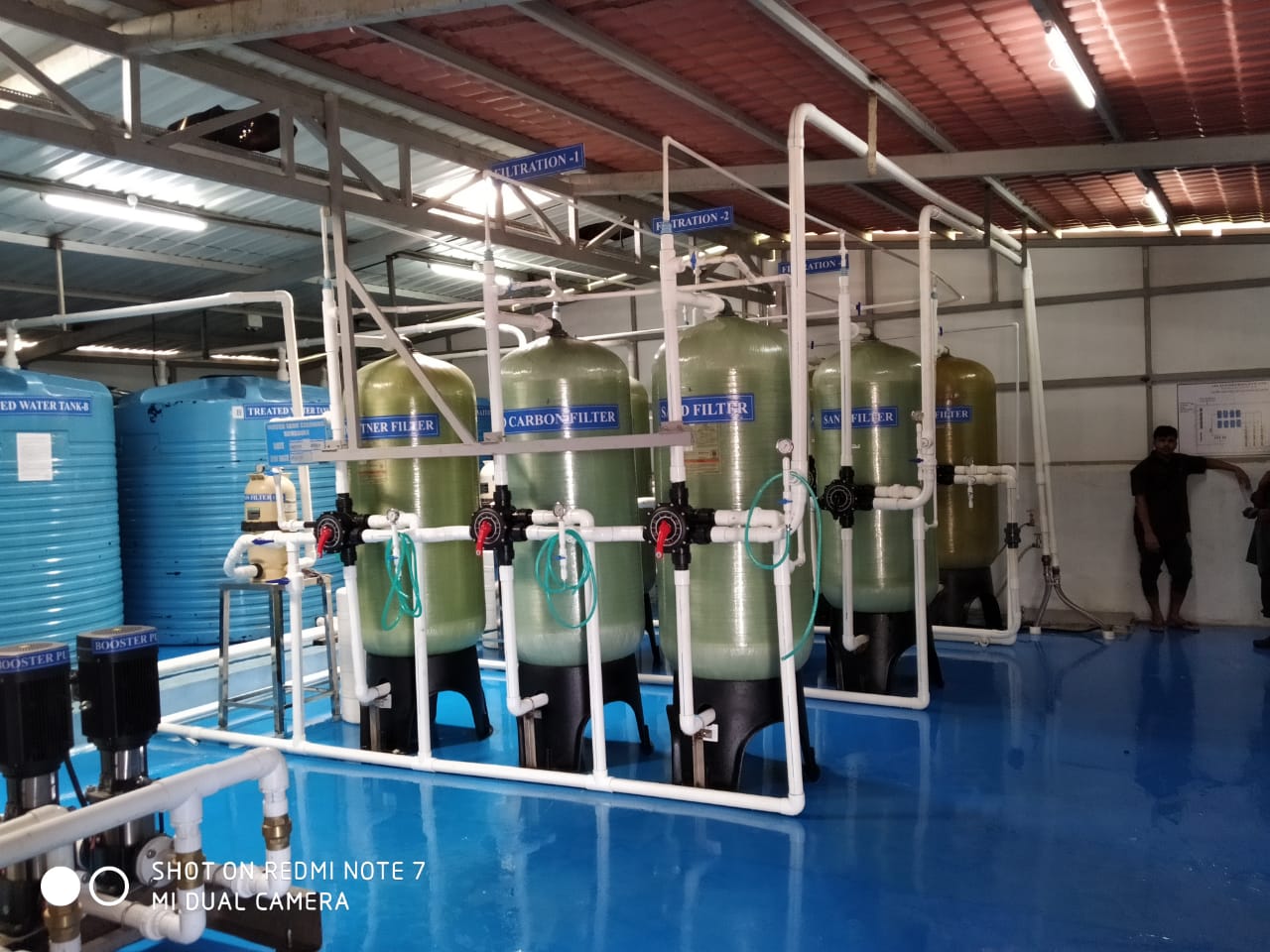 Industrial Water Softeners Plant manufacturer in India WTE Infra